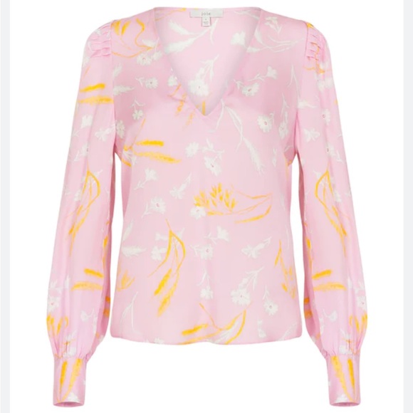 Joie Tops - JOIE 100% Silk Yadra Floral Blouse